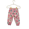 Monica + Andy x Disney Pink Princess Check Joggers - Size 6-9 Mo