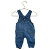 OshKosh Denim Overalls - Size 3 Mo