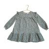 Zara Green Flower Print Dress - Size 3-4