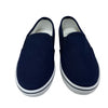 Janie and Jack Navy Canvas Slip-On Sneakers - Size 10