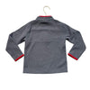 Under Armour Gray Fleece Quarter-Zip Pullover - Size 4