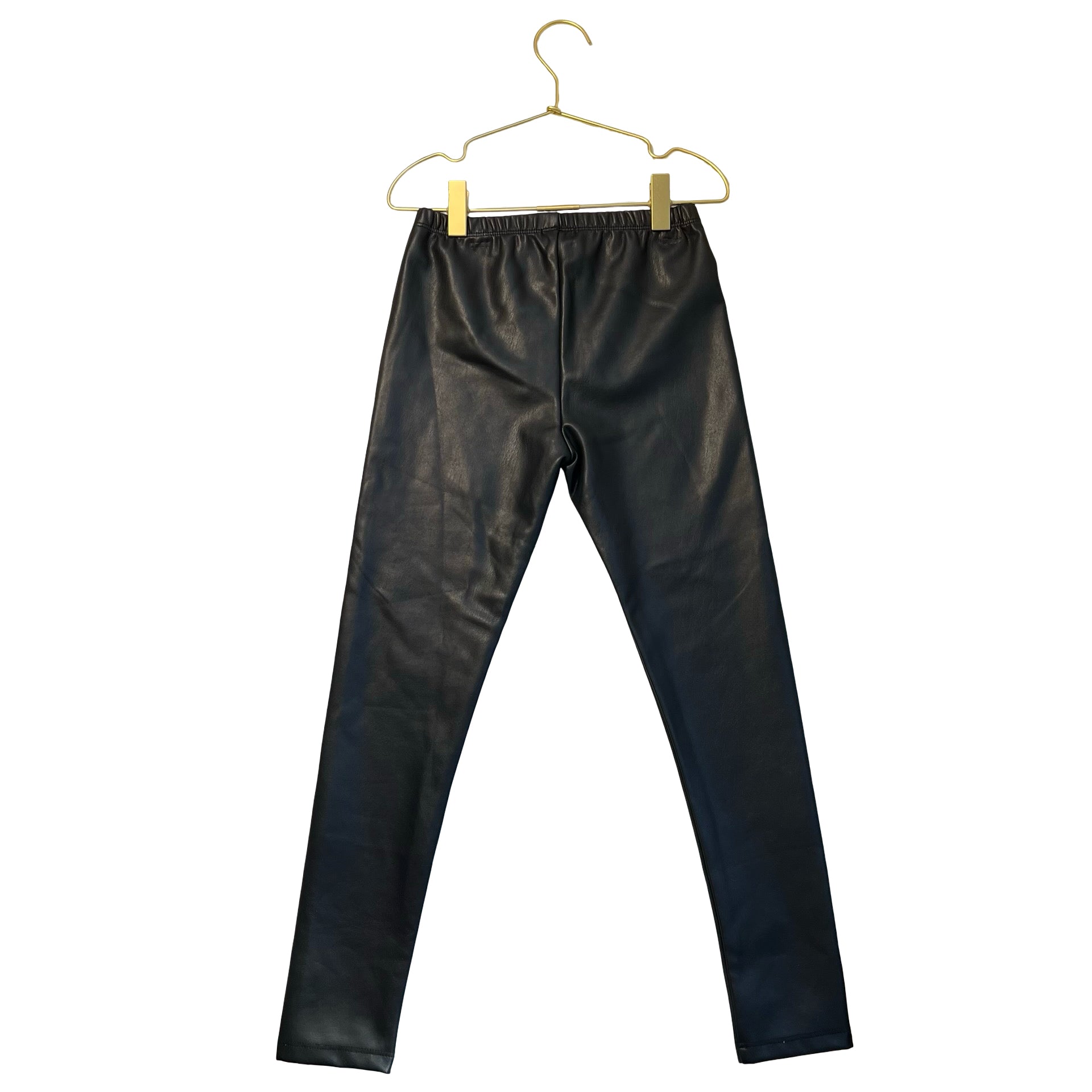 Splendid Black Faux Leather Leggings - Size 7