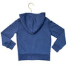 Crewcuts Blue Zip-Up Hooded Sweatshirt - Size XS 4-5