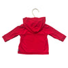 Rugged Butts Red Hooded Shirt - Size 3-6 Mo