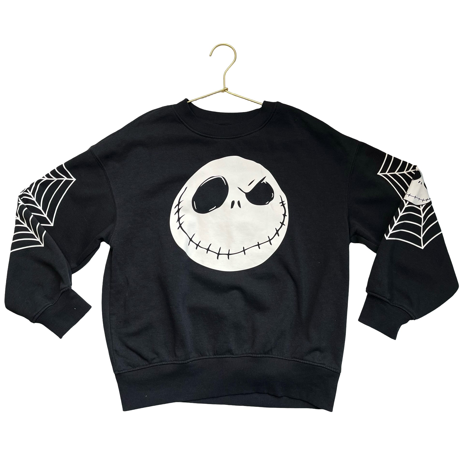 H&M x Nightmare Before Christmas Black Sweatshirt - Size 8-10