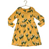 Mini Rodini Yellow Lily of The Valley Dress - Size 5-7Y