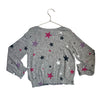 Baby Gap Gray Knit Star Print Top - Size 5