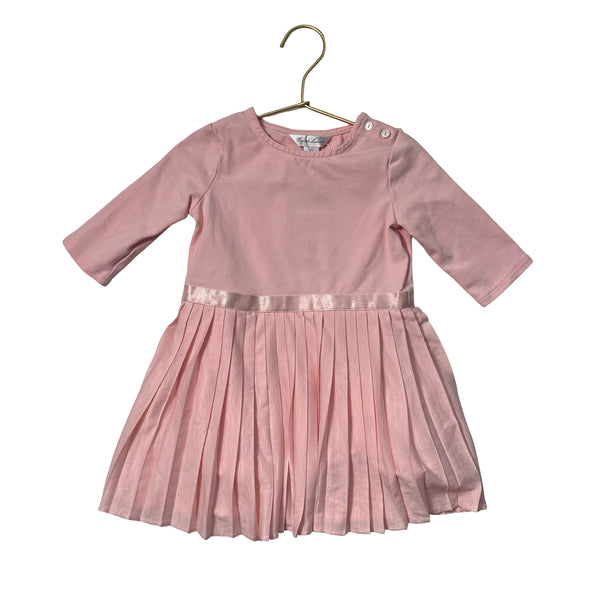 Ralph Lauren Pink Pleated Dress - Size 18 Mo