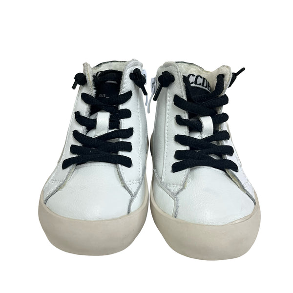 CCDB Ivory Star High Top Sneakers - Size 23 (7)