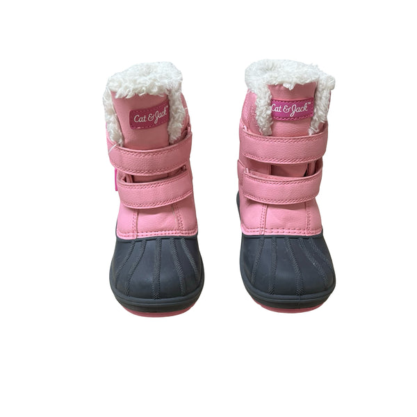 Cat & Jack Pink Winter Boots - Size 10