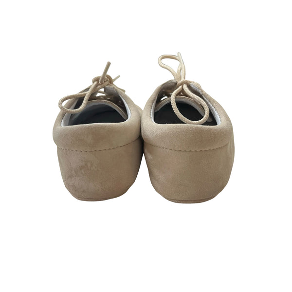 Baby Beau & Belle Tan Suede Soft Sole Shoes - Size 22 (6)