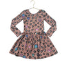 Pixie Lane Tan Leopard & Symbol Print Dress - Size 5