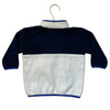Ralph Lauren Ivory, Navy, Blue Quarter-Zip Fleece Pullover - Size 24 Mo