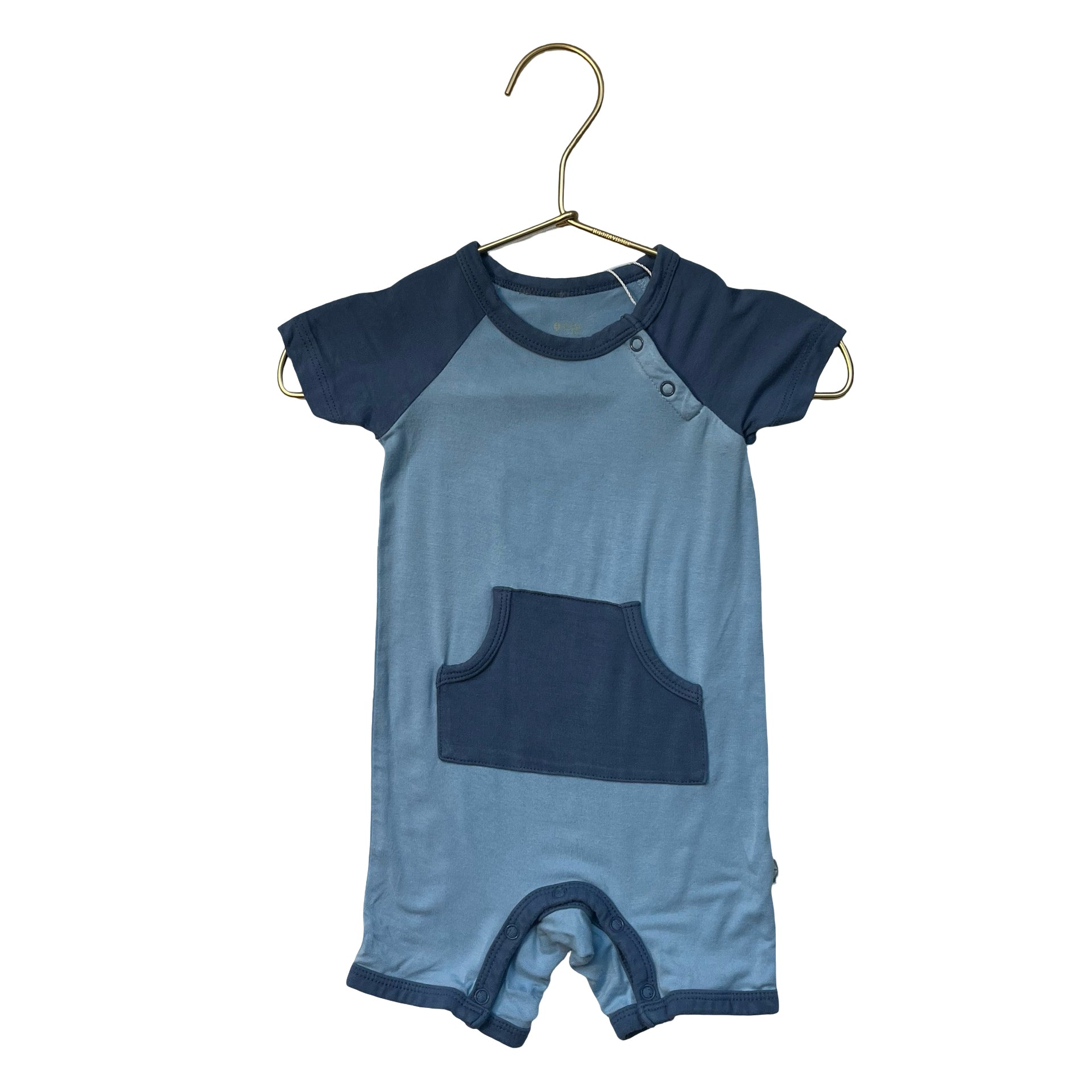 Kyte Blue One-Piece Romper - Size 6-12 Mo