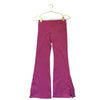 Abercrombie Kids YPB Raspberry Ribbed Flare Leggings - Size 9-10