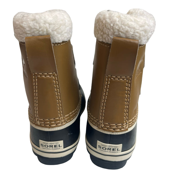 Sorel Brown & Black Winter Boots - Size 8