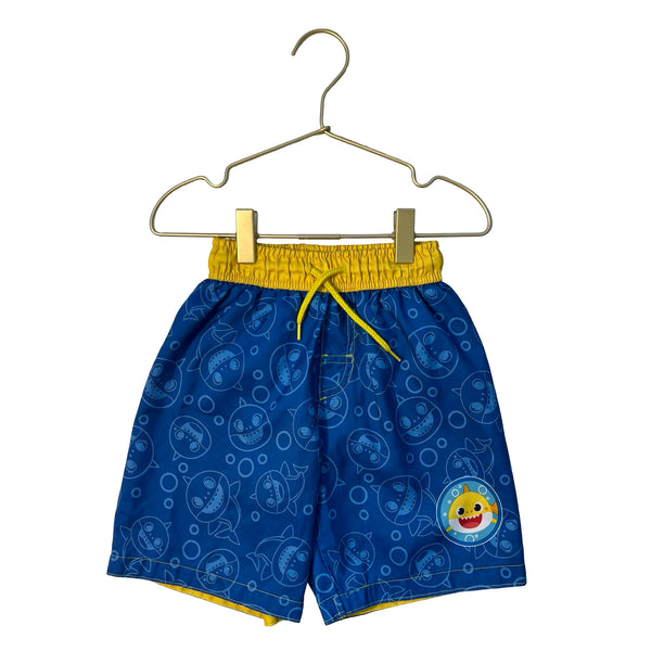 Nickelodeon PinkFong Baby Shark Blue Swim Shorts - Size 4T