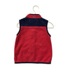 Vineyard Vines Nantucket Red & Navy Fleece Vest - Size 2T