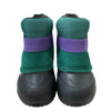 North Face Green & Purple Waterproof Winter Boots - Size 9