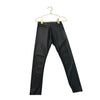 Zara Black Faux Leather Leggings - Size 8