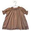 Noralee Dusty Peach Dot Smocked Dress - Size 2T