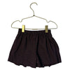 Zara Red, Gray, Black Check Flannel Pleated Skort Shorts - Size 4