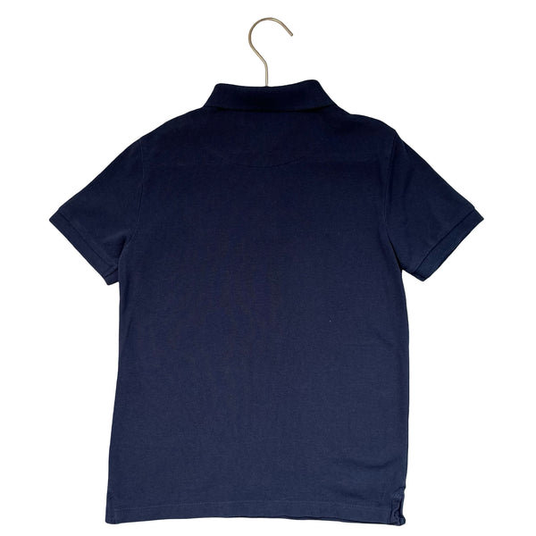 Zara Navy Polo Shirt - Size 8-9