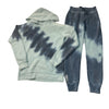 Vintage Havana Blue & Navy Tie-Dye Hooded Sweatshirt & Joggers Set - Size S 7-8