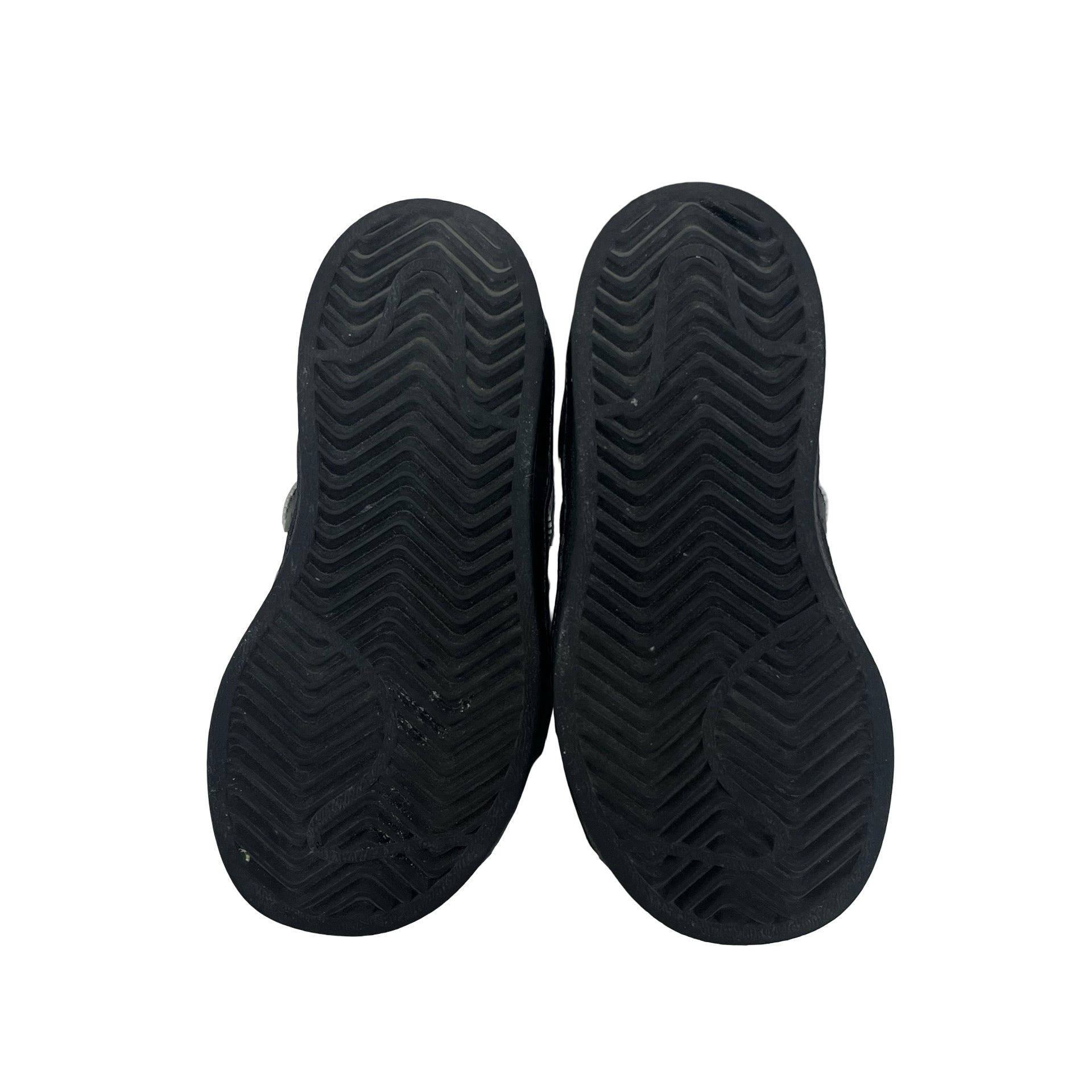Adidas Superstar Black Sneakers - Size 7K