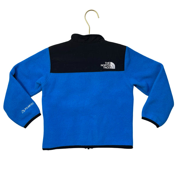 North Face Denali Blue Fleece & Black Jacket - Size 4