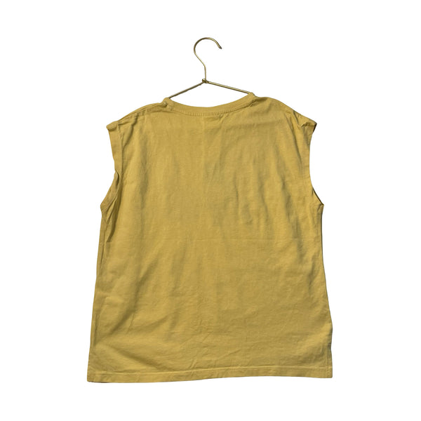 Zara Yellow Hawaii Graphic Tank Top - Size 9-10