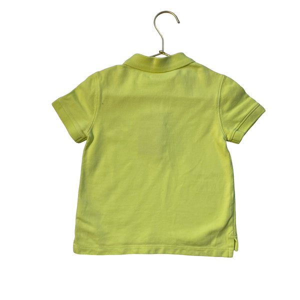 Baby Gap Lime Yellow Mickey Mouse Polo Shirt - Size 4