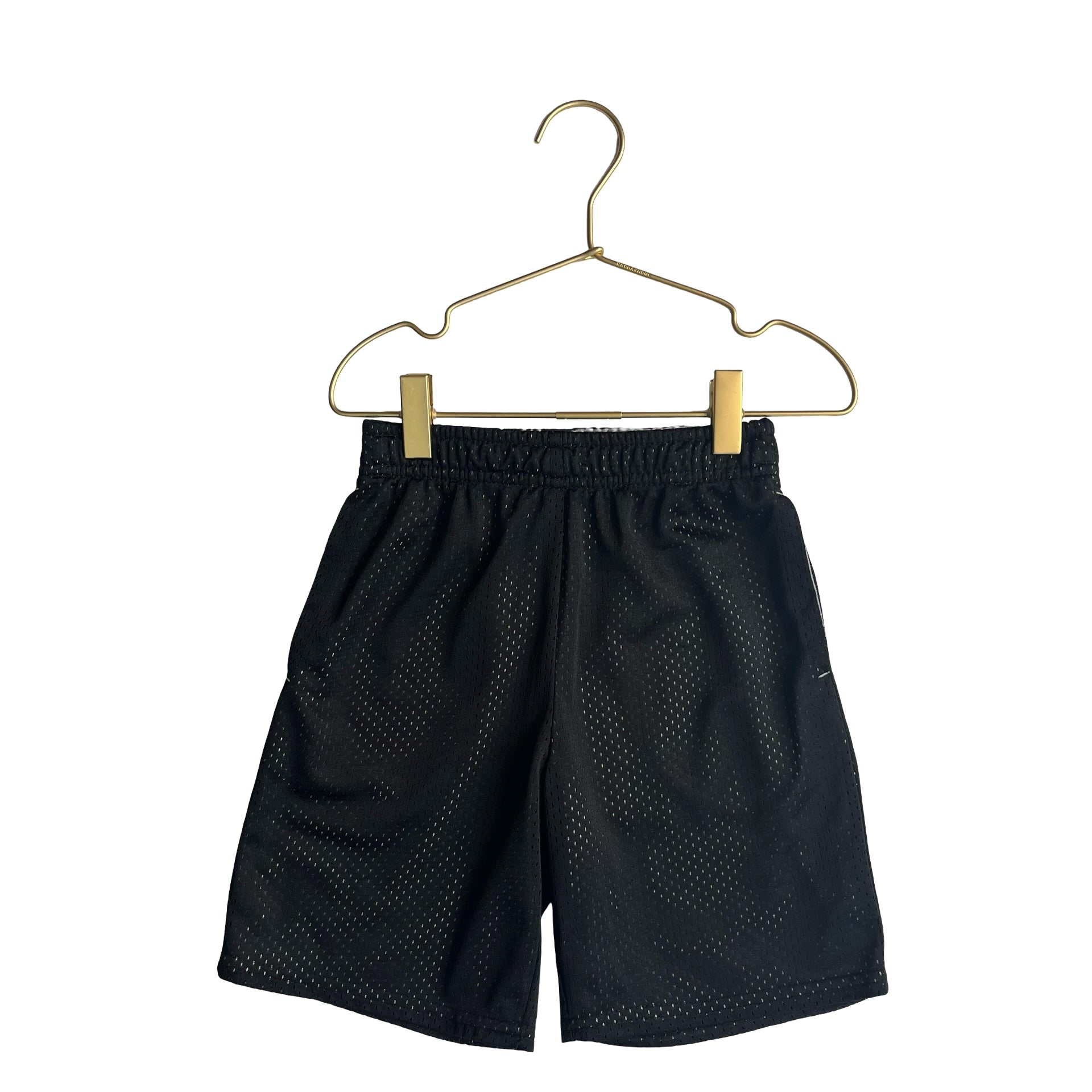 Andrew Scott Black Mesh Athletic Shorts - Size S 6-7