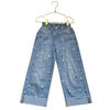 Zara Daisy Print Denim Jeans - Size 6