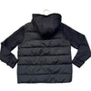 Old Navy Black Puffer Vest & Athletic Sweatshirt Jacket - Size S 6-7