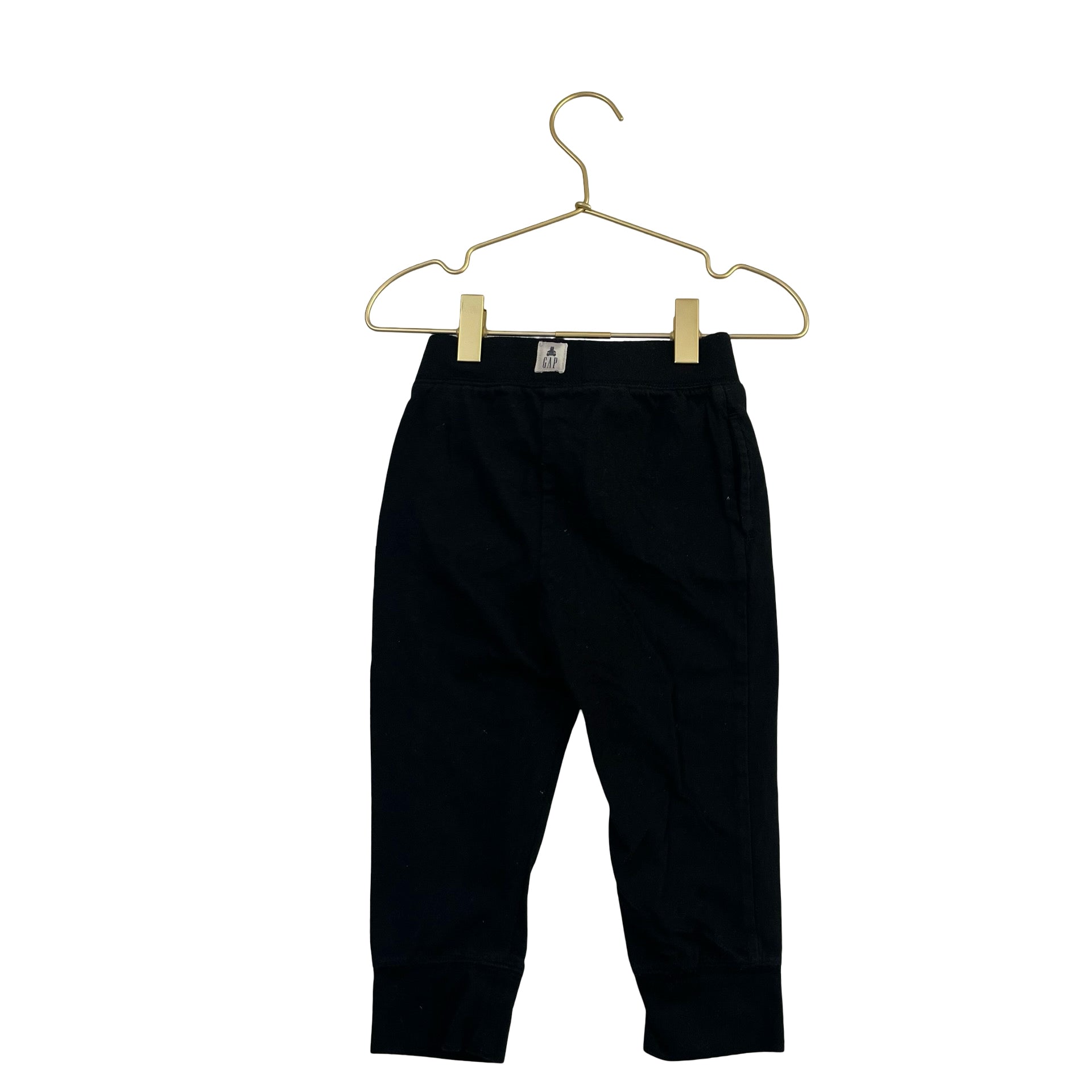 Baby Gap Black Lightweight Joggers - Size 2