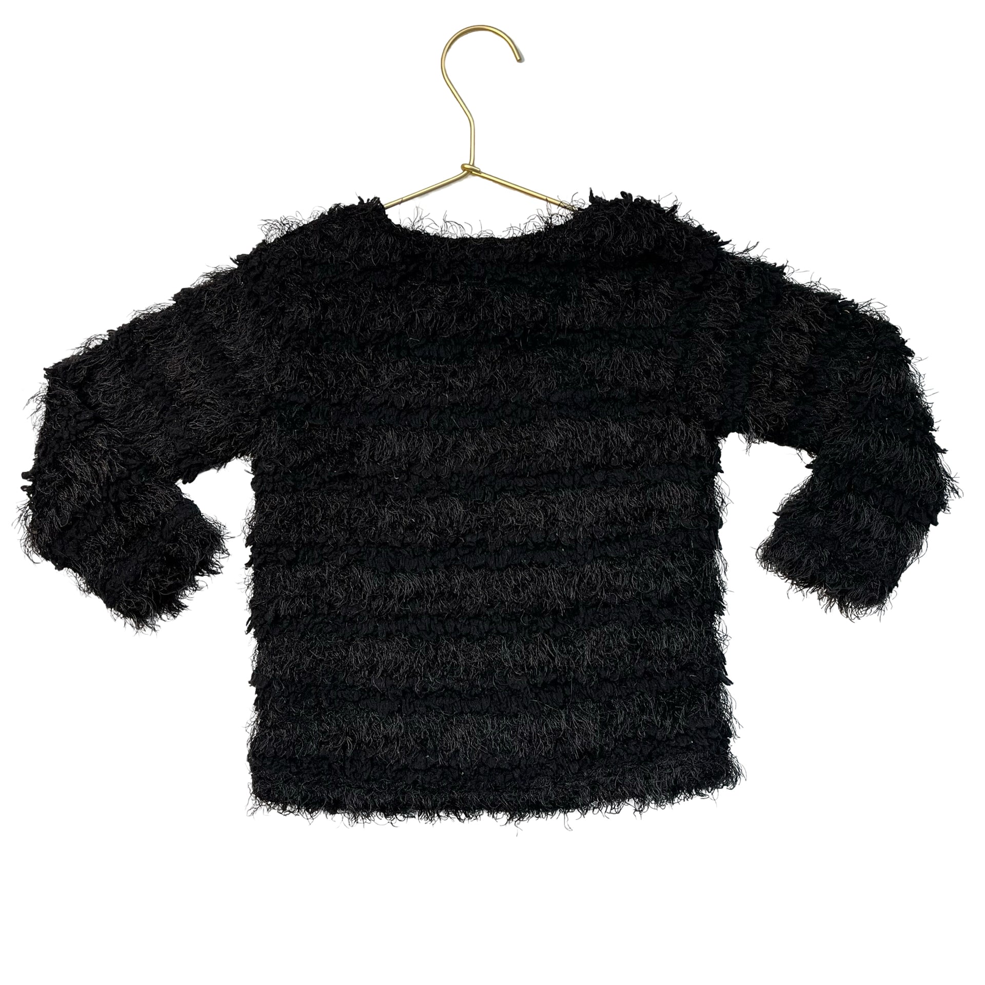 Appaman Black Eyelash Sweater - Size 4T
