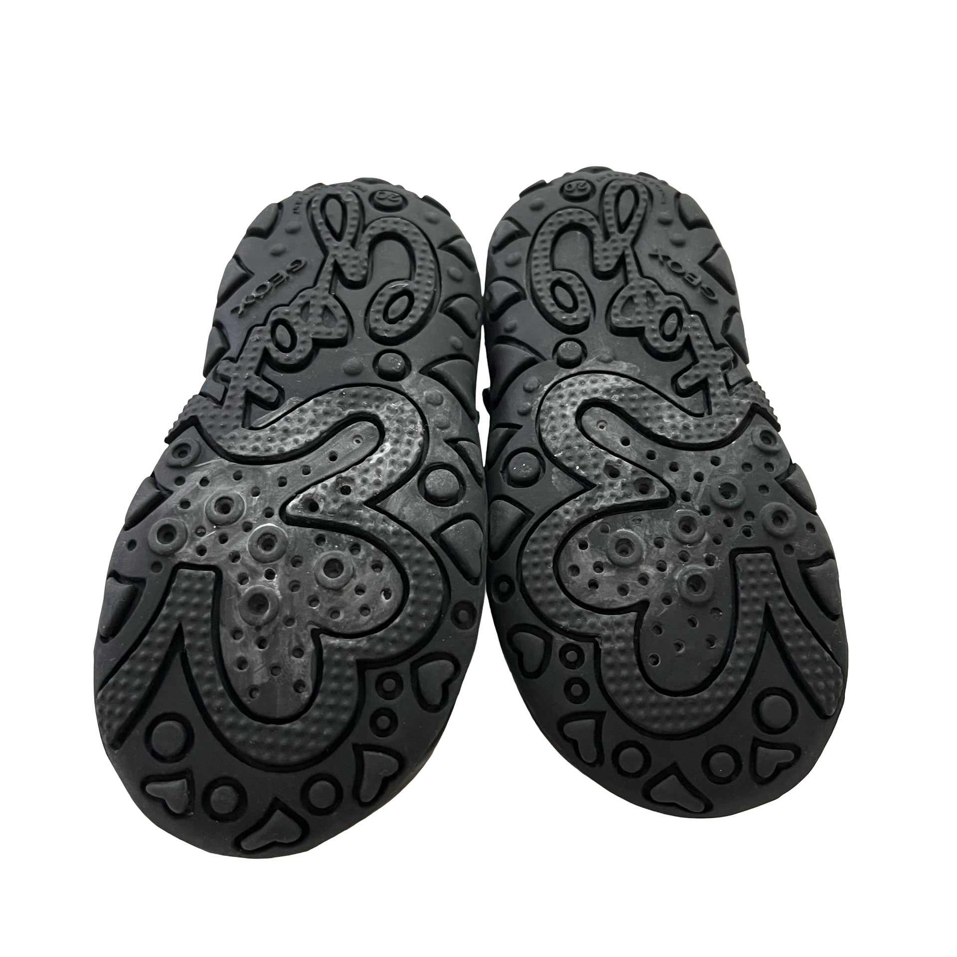 Geox Black Patent & Glitter Shoes - Size 4.5