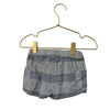 Pehr Chambray & Ivory Striped Shorts - Size 18-24 Mo