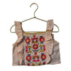 Louise Misha Peach Embroidered Top - Size 5Y