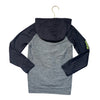 Under Armour Gray Hooded Pullover Athletic Shirt - Size 7