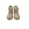 Zara Ivory Faux Leather Puffer Boots - Size 25 (9)