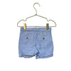 Janie and Jack Blue & White Striped Seersucker Shorts - Size 2T