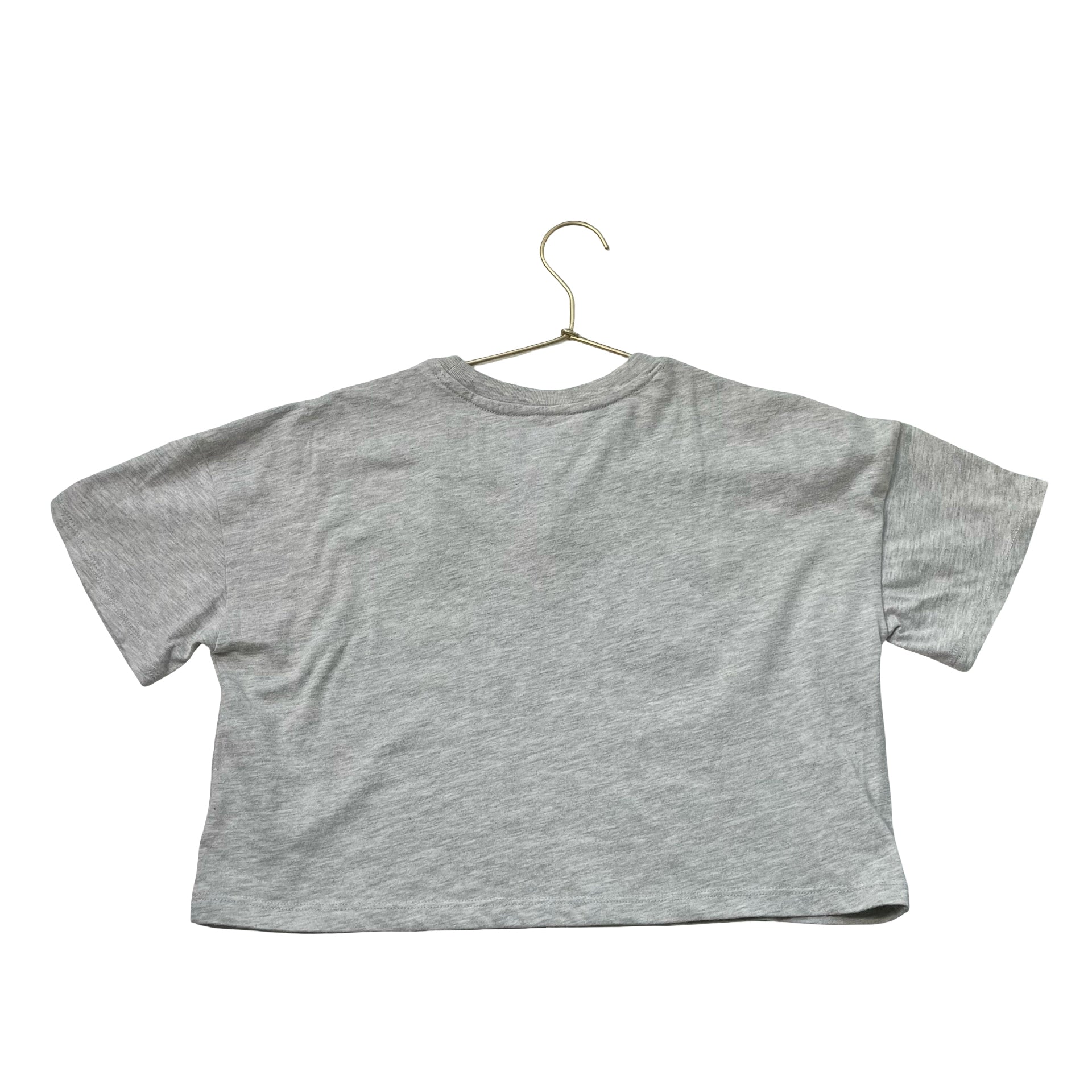 Gap Kids Gray & Pastel 'AC/DC' Cropped T-Shirt - Size L 10