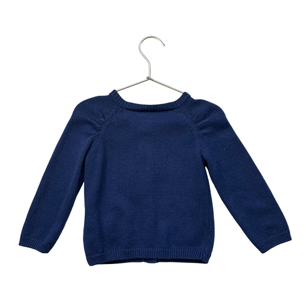 Sergent Major Navy Cardigan Sweater - Size 2