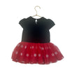 Baby Gap x Disney Minnie Black Knit & Red Tulle Dress - Size 12-18 Mo