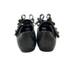 Mini Melissa Black Sparkle Bow Shoes - Size 5
