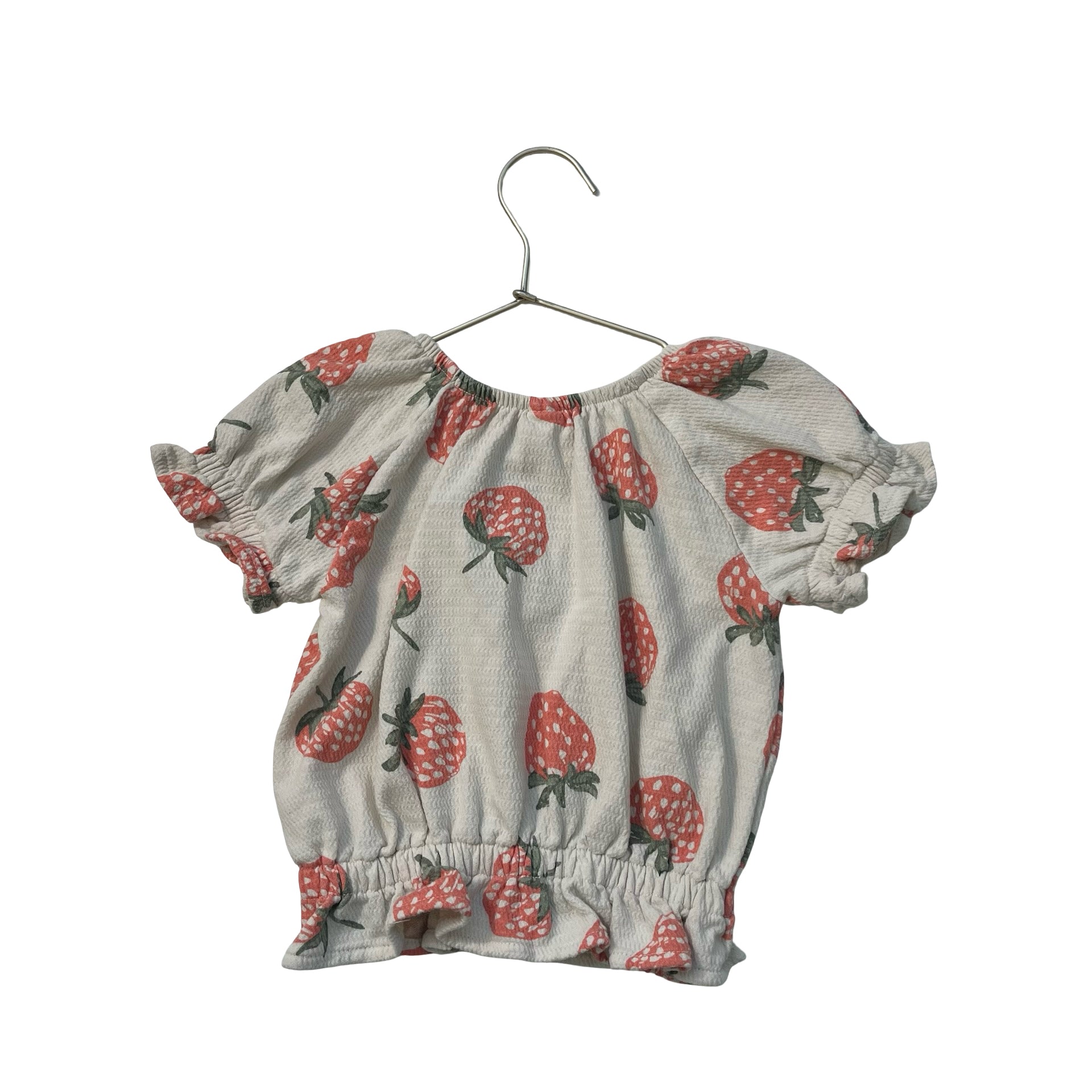 Baby Gap Strawberry Print Top - Size 5