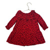 Baby Gap Red Floral Corduroy Dress - Size 18-24 Mo