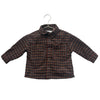 Zara Brown, Navy, Red, Yellow Plaid Flannel Shacket Shirt - Size 1.5Y